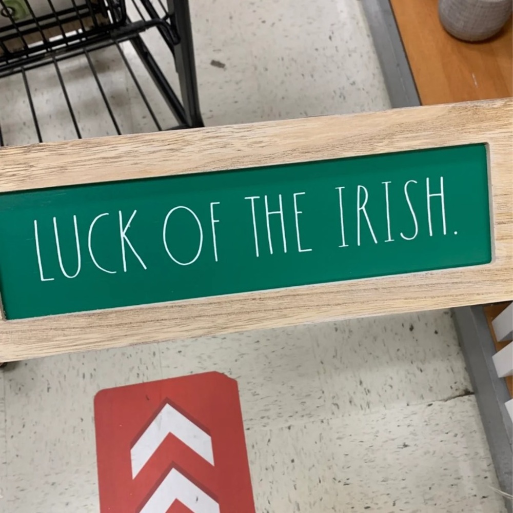 Rae Dunn st Patrick’s day sign
